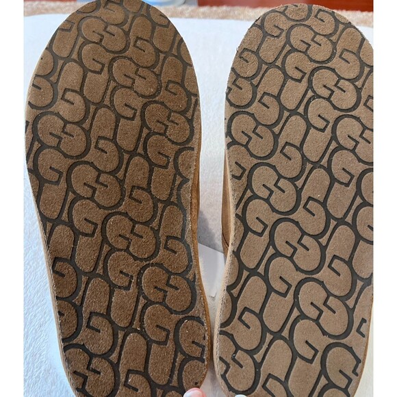 UGG Men\'s SCUFF Slipper Scuffs Shoes size 9 CHESTNUT Suede MSRP $100 NEW w/ BOX main image 10